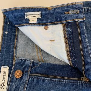 Madewell Curvy High-rise Skinny Jeans Size 26